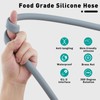 Ultra-Soft Silicone Shower Hose Replacement, 59 Inch Extra Long HandHeld