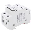 Fuse Holder Base 2 Pole DIN Rail Mount Power Distribution