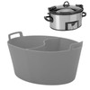 Slow Cooker Liner Food Grade Silicone Leakage Proof Reusable Heat