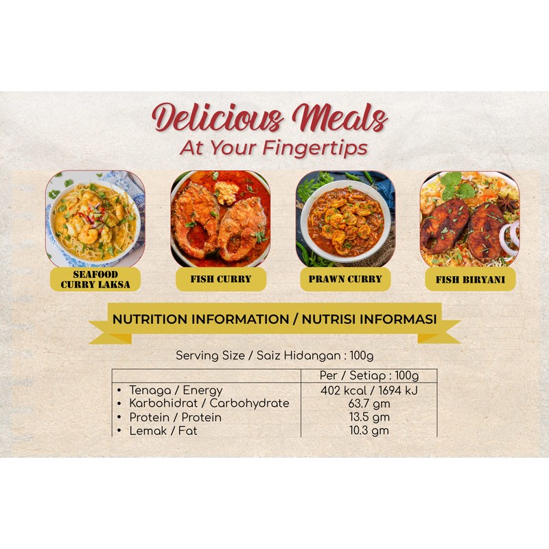 ARUN FISH & PRAWNS CURRY POWDER 200G