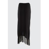 TRENDYOL Damen Quaste Viscose Sarong Rock Skirt, Schwarz, 42 EU