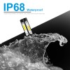 SHENKENUO H13 9008 4-Sides LED Headlight Bulbs High Low Beam
