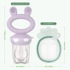 Haakaa Baby Fruit Food Feeder & Mini Freezable Tray Combo
