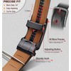 KEMISANT Men Belt 2 Pack, Leather Ratchet Belt Easy Click