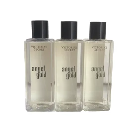 Victoria's Secret Lot of 3 Fragrance Perfume Mist  8.4 Fl Oz  ( Angel Gold ) NEW