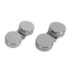 KASHBSAB 2pcs 180 Degree Heavy Duty Cabinet Hinge Frameless Shower