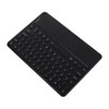 Wireless Keyboard 10in Round Keycap Touchpad Function Portable Widening Enlarging