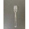 Yamato Bussan Dessert Mini Fork with Bag, Clear, Length 3.9