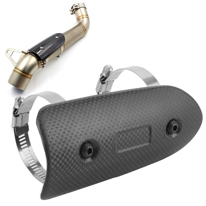 Exhaust Heat Protector, Exhaust Mid Pipe Shield, Exhaust Heat Guard,