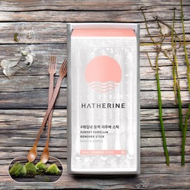 Non-irritating remover, minimal skin irritation cleansing tissue, 200 sets of sunset camellia remover sticks / 해서린 자극 없는 리무버 피부 자극 최소화 클렌징 티슈 해질녘 동백 리무버 스틱 200개
