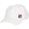 FILA Mesh Insert UV-Resistant Logo Cap, Unisex Adult, white, 57