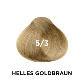 Vitalcare | Professional Professional Permanent Hair Colour with Silk Protein #5/3 Light Brown Gold Multipack 3 x 100ml