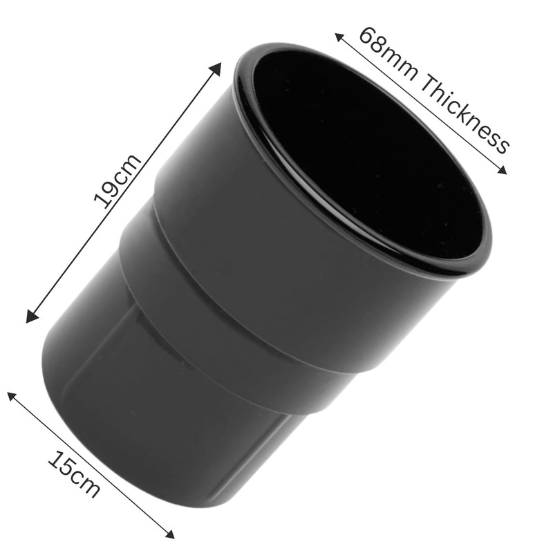 68mm Downpipe Connector for Rainwater – 2 Pack | 68mm
