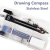 YUANCOX Geometry Rulers and Compass Set Student Drawing Compass Rulers