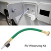 RV Winterizing Kit Quick Connect Plug To 3/4in Garden Hose
