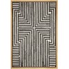 SIGNLEADER Framed Canvas Print Wall Art Blocks of Symmetrical Lines