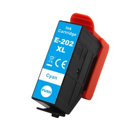 Go Inks 1 Cyan Ink Cartridge to replace Epson 202XLC Compatible/non-OEM for Epson Expression Photo Printers