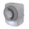Prime Wire & Cable TNINL2412 1-Outlet 24 Hour Electro Mechanical