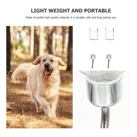 2 Pcs Dog Water Dispenser Bottle Dog Kennel Cage Water Container Dispenser Water Drinker Kettle for Pets 350ml