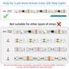 RGBZONE 10Pcs 3 Pin 8mm LED Strip Connectors Gapless Solderless