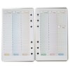 A6 Personal Refill Weekly Planner without Date 52 Weeks Paper