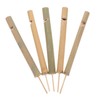 STOBAZA 5pcs Bamboo Bird Whistle Lightweight Portable Natural Tone Flute for Outdoor Adventures Gardens Hiking Trails Accurate Realistic Bird Call Simulation