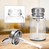 BARBERPLAN 100ML Pump Dispenser Bottle, Square Metal Flip Cover 2