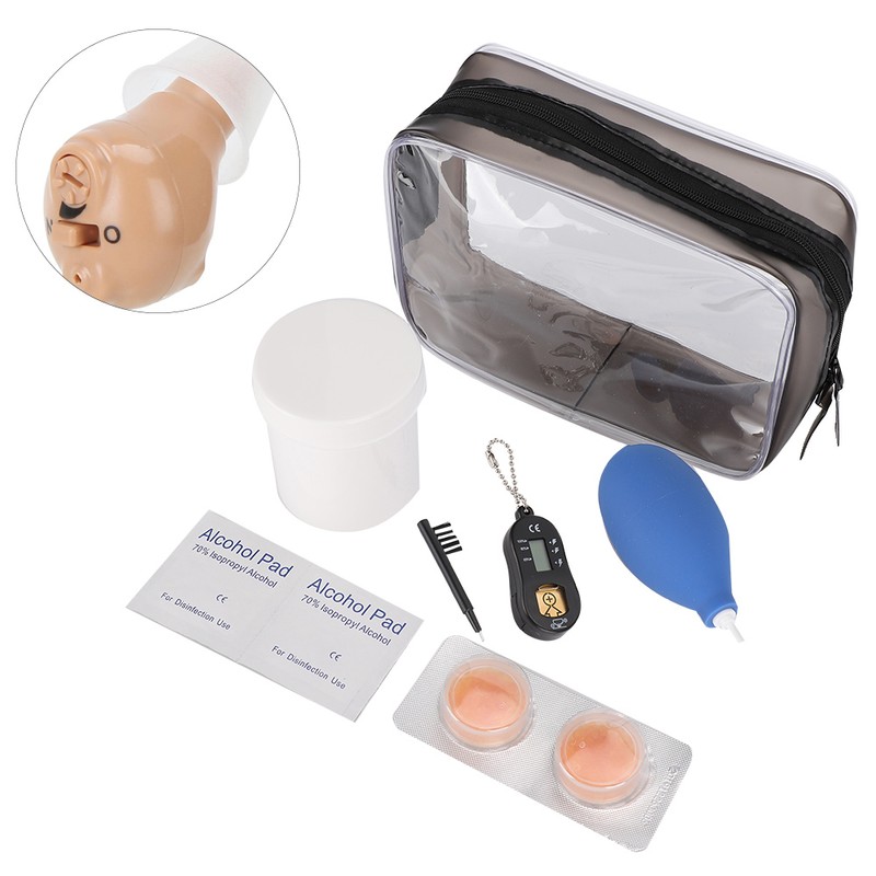 Hearing Aid Storage Bag Children Hearing Aid Cleaning Maintenance Kit