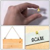 VAPKER Push Pins Tacks 120Pcs Solid Yellow Thumb Tacks Larger