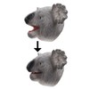 Andux Animal Hand Puppet Realistic Soft Rubber Interactive Role Play