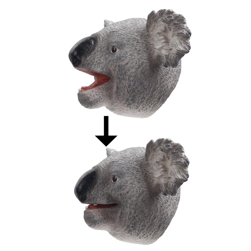 Andux Animal Hand Puppet Realistic Soft Rubber Interactive Role Play