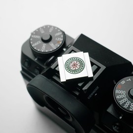 Chinese Mahjong Camera Shutter Button and Camera hot Shoe Cover, Suitable for Fuji XE3/XE4/XT100/XT200/XT20/XT30/XT4/XT5/XPRO2/XPRO3/Nikon ZF (Chinese Mahjong hot Shoe Cover)