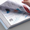 A4 Display Folders, 60 Pockets Display Book Folders with Plastic