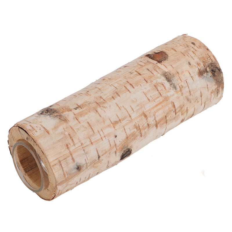 Birch Candle Holder Nordic Tealight Stand Wooden Table Decoration for