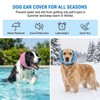 No Flap Ear Wraps for Dogs, Dog Ear Muffs Noise