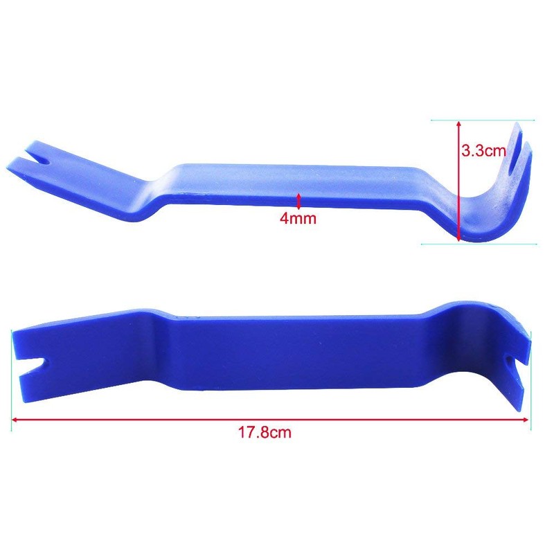Gebildet 6pcs Car Trim Stainless Steel Removal Tool, Car Interior