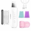 Limpiador Facial Ultrasónico Skin Scrubber con Espátula Kit Limpieza