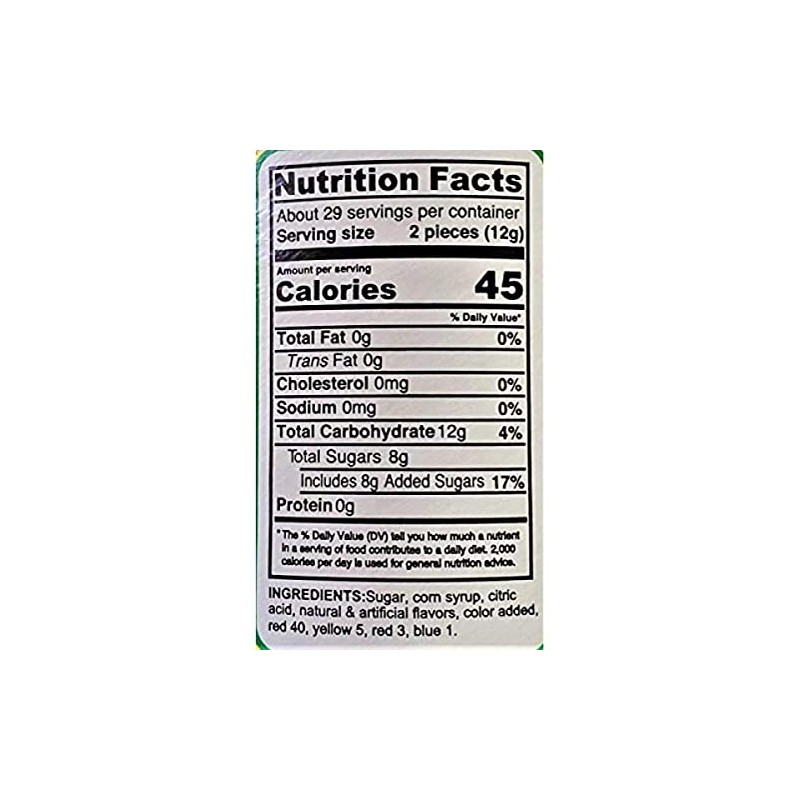 Washburn's Hard Candy (1 Pack, Total of 15.5 oz)