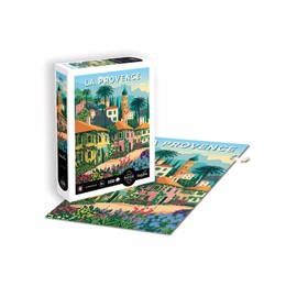 Calypto 3907310 Provence, 500 Piece Puzzle with Soft Touch, Colourful Puzzle Motif with Velvet Surface Including Puzzle Poster, for Adults and Children from 8 Years, Reproduction