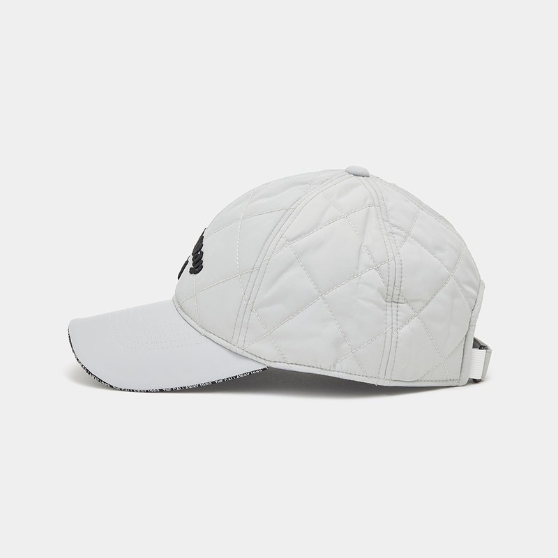 Callaway C24291110 Men's Cap, Quilting, Adjustable Size, Golf Hat, 1020_grey