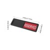 DIYEAH 1 Set Privacy Door Sign Vacant Occupied Sign Slider