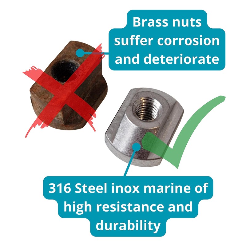 Enhanc3d Designs - Nuts and Torx Screws for Wingfoil, Hydrofoil,