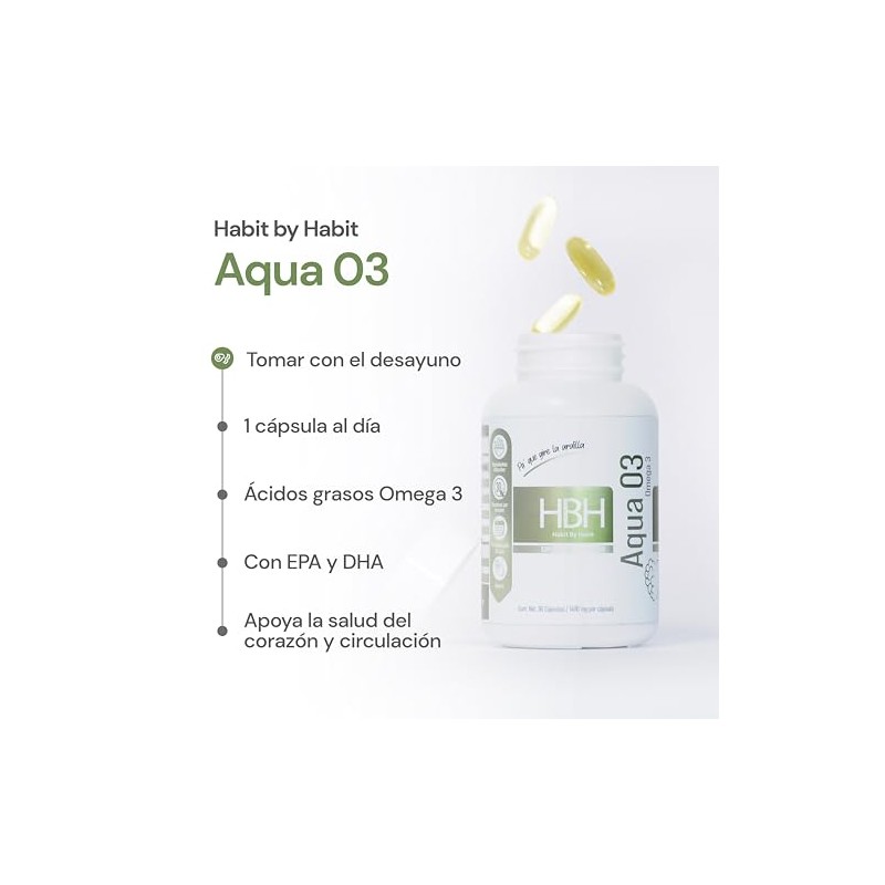Aqua Omega Dha Epa Cápsulas Softgel Alta Absorción Suplemento Alimenticio