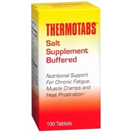 Thermotabs - Salt Supplement - 287 mg / 180 mg Strength - Tablet - 100 per Bottle-MCK