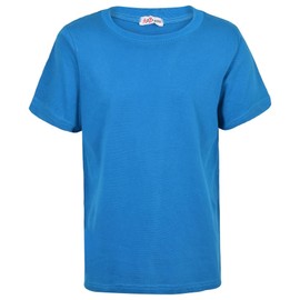 A2Z 4 Kids Boys' T-Shirts Simple T-Shirt Soft Feel Summer Tank Top and Tees for Children and Boys Age 2-13 Years, blue