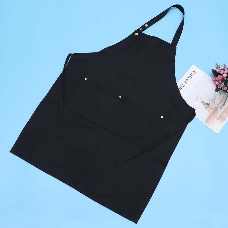 LEORX Hair Stylist Apron Waterproof Salon Apron with Pockets Adjustable