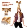 BESTonZON Berretto interattivo per animali – Costume da giraffa per