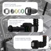 Set of 2 7.89mm ID6 SAE to 5/16 8mm Car