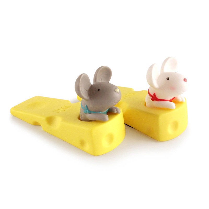 Cute Animal Door Stoper Punch Free Silent Prevent Slipping Funny