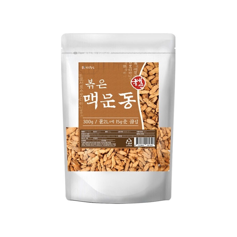 Roasted Macmundong 300g MacMoondong Tea Domestic / 볶은 맥문동 300g